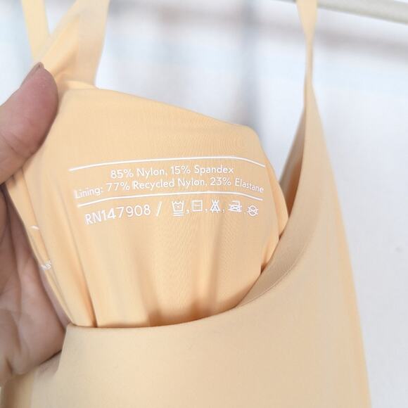 NWT Outdoor Voices Toscana Light Peach Orange The Exercise Dress - Picture 7 of 10